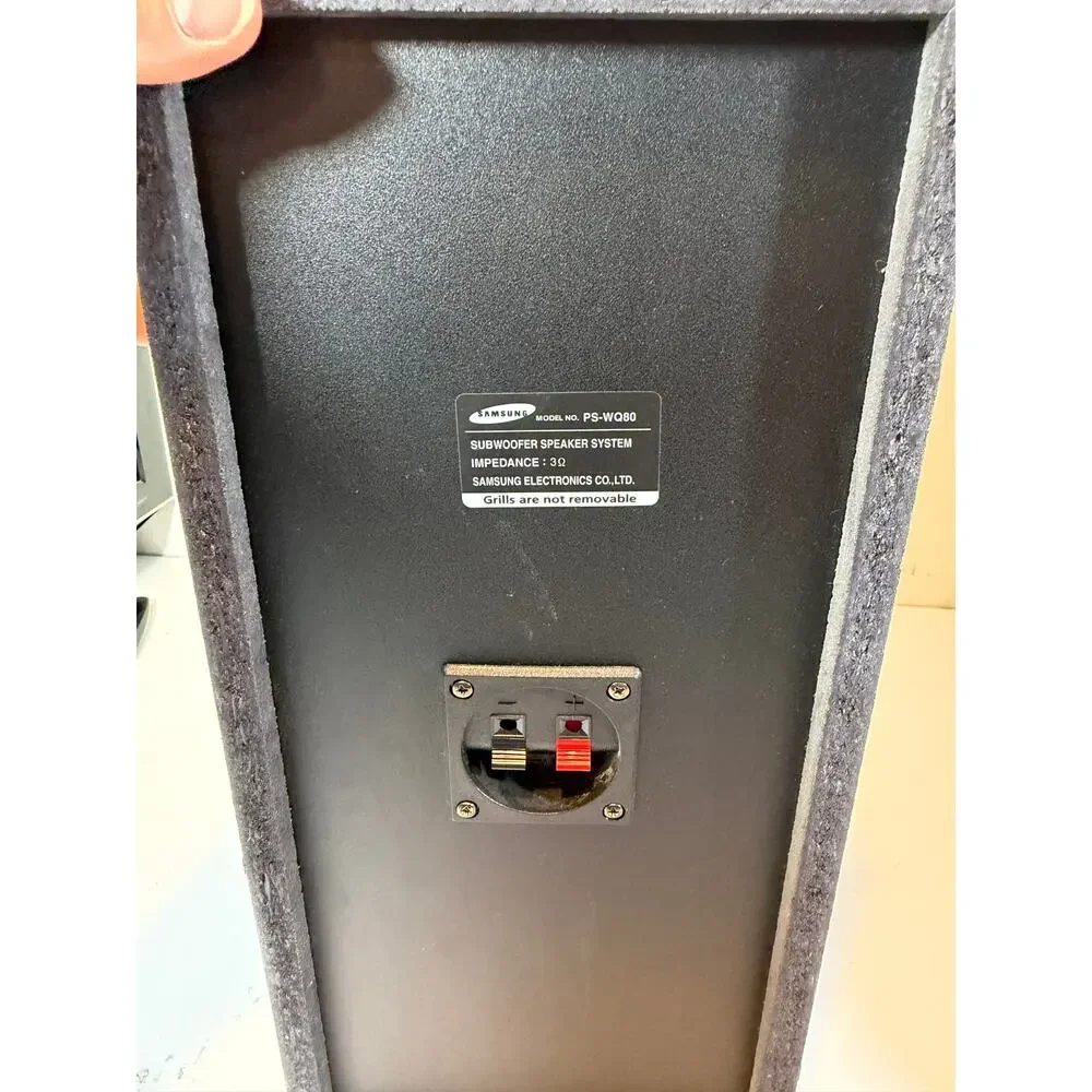Samsung Black Subwoofer ONLY Speaker System PS-WQ80 (USED)